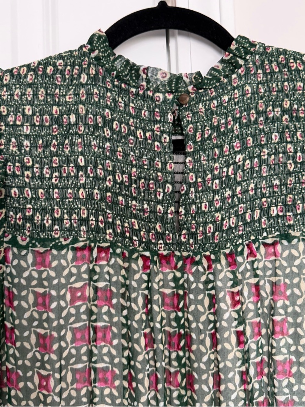 Anthropologie Rhiannon Floral Mini Dress - Picture 6 of 8
